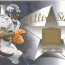 2006 Fleer Ultra Football Tatum Bell #US-BE Insert Card, Denver Broncos
