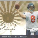 2006 Fleer Ultra Football David Carr #SK-DC Houston Texans Insert Card
