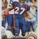 Knowshon Moreno Topps Football 2011 #31 Denver Broncos
