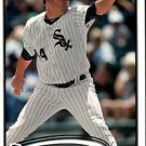 Topps Baseball 2012 #518 Jake Peavy Chicago Whitesox