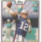 Topps Football 2008 #286 Tom Brady Patriots League Leaders