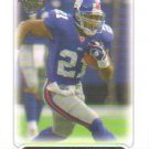Topps Football 2005 50th Anniversary #152 Tiki Barber New York Giants