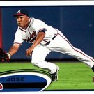 Topps Baseball 2012 #338 Jose Constanza Atlanta Braves Rookie Card