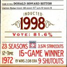 Don Sutton Panini Cooperstown 2012 #9 Los Angeles Dodgers