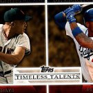 Willie Mays Matt Kemp Topps Baseball 2012 #TT-4 Timeless Talents Card