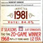 Bob Gibson Panini Cooperstown 2012 #16 St.Louis Cardinals