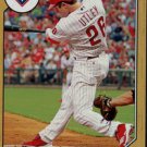 Chase Utley Topps Baseball 2012 #TM-38 Philadelphia Phillies Mini Card