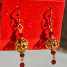 Gold Vermeil Swirl Earrings