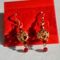 Gold Vermeil Swirl Earrings