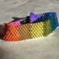Rainbow Peyote Stitch Bracelet