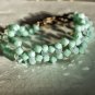 Mint Alabaster Swarovski Crystal Weave Bracelet