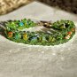 Millefiori Swarovski Crystal Weave Bracelet