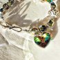 Sterling Silver and Vitrail Swarovski Crystal Bracelet