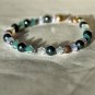 Sterling Silver Opal Swarovski Bracelet