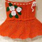 Orange baby Lace Skirt