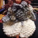 Barbie doll Knitted Winter Coat