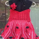 PATTERN - Red Dress for a girl