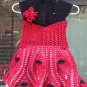 PATTERN - Red Dress for a girl