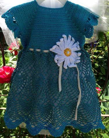 PATTERN - Blue Dress for girls
