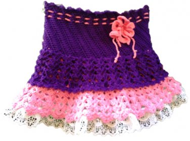 Purple baby Skirt