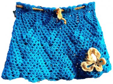 PATTERN - baby Skirt - Blue Sky