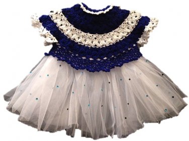 PATTERN - Blue baby Dress