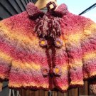 Rainbow Cape for Girls