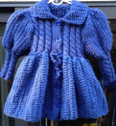 Blue Coat for Girls