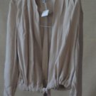 NWT Women’s WORTHINGTON Camel RayonLightweight Cardigan Small