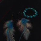 earring & bracelet set