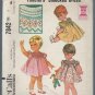 Vintage  McCall's Pattern 7842 Toddler's Smocked Dress Size 1