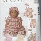 Infants Dress pantaloons hat and shoes McCall's 6957