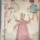 Vintage Simplicity Pattern 1824 Child Size 5