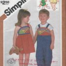 Vintage Simplicity 6008 Toddler Size 1  Boys and Girls!