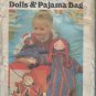 Vintage Butterick Pattern 5112 Doll and Pajama Bag