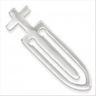 QGQQ100     Sterling Silver Cross Bookmark