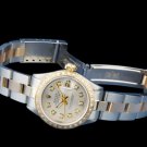 Women ROLEX Datejust Diamond Dial With Diamond Bezel Ivory