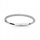 2 Carats Diamonds Women Jewelry Bangle Bracelet Solid Gold 14k
