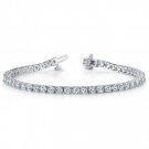 9 Carats Diamond Basic Tennis Bracelet White Gold 14k