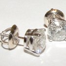 Diamonds Stud Earring PLATINUM Women 3.51 CARATS G VS1
