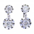 5 Carat Sparkling Diamonds Chandelier Earrings White Gold Ear Ring New