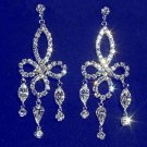 5 Carats Chandelier Diamond Long Earring Pair Hanging Gold White Ear Ring