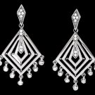 2 Carat Diamonds Chandelier Earrings Hanging Jewelry Earring White Gold 14K