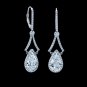 3.50 Carat Diamonds Chandelier Earring Hanging White Gold New