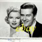 RAY MILLAND MARJORIE REYNOLDS vintage promo photo RARE!