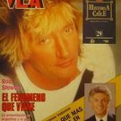 ROD STEWART chilean magazine VEA 1989 ROD STEWART chilean magazine VEA 1989