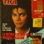 MICHAEL JACKSON ANTHONY DELON chilean magazine VEA 1987