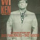 ELTON JOHN on cover WIKEN chilean magazine 1997 #2