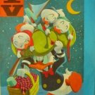 DONALD DUCK DISNEY chilean TV GUIDE 1966