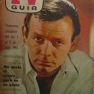 DAVID JANSSEN Rory Calhoun chilean TV GUIDE 1965